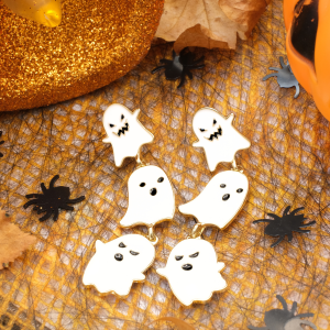 Ghost Triple Drop Earrings