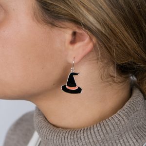 Witches Hat Drop Earrings