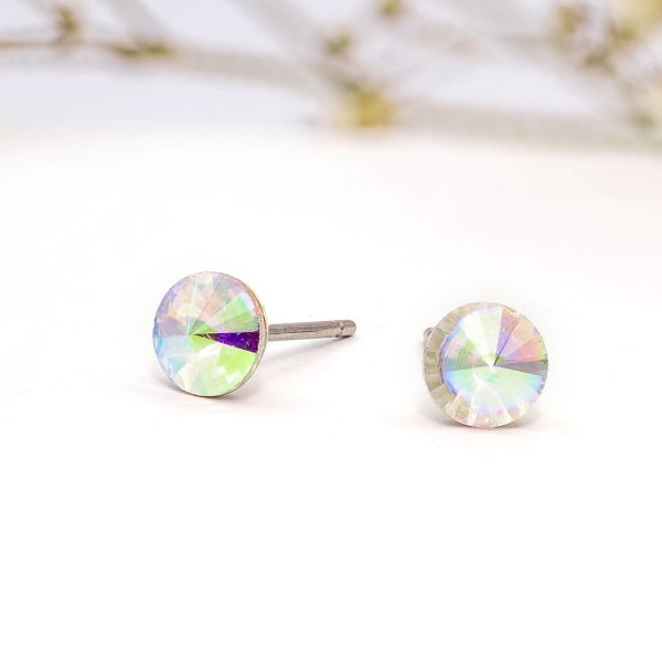 Iridescent Stud Earrings - 3 Colour Options - 2024 02 02 13 02 09 BR8S4 copy