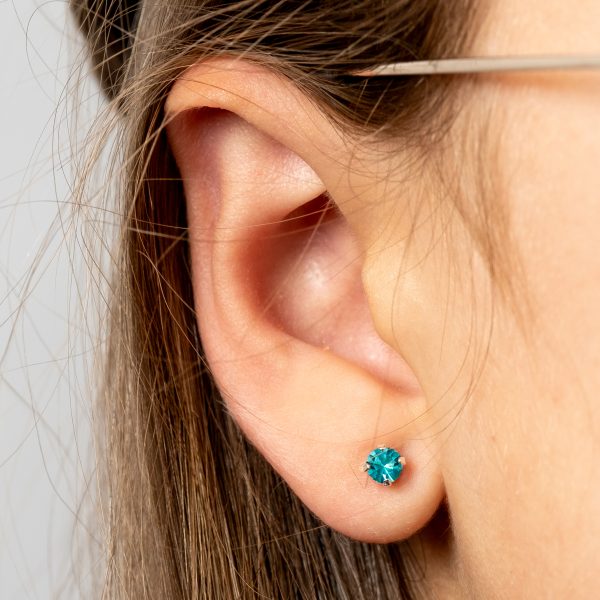 December Birthstone Earrings - December Birthstone ES12 2