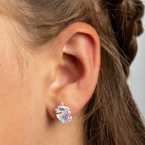 Unicorn Stud Earrings
