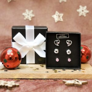 Silver Earring Gift Box