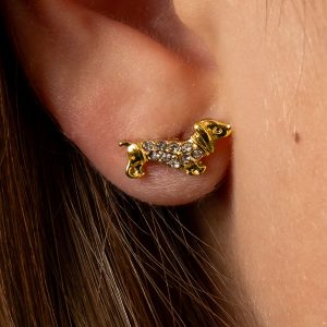 Dachshund Stud Earrings