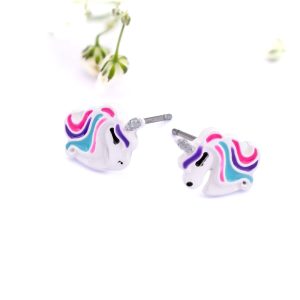 Unicorn Stud Earrings