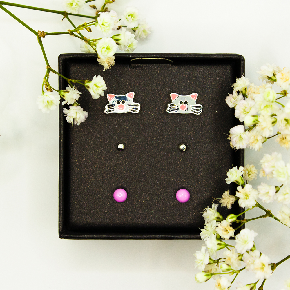 Cat Earring Gift Box - Cat Earring Gift Box T10 2