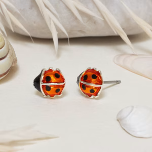 Ladybird Stud Earrings