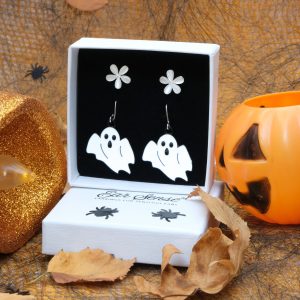 Boo-tiful Ghost Earring Set