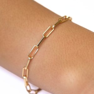 Golden Links Bracelet