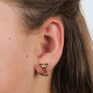 Christmas Reindeer Stud Earrings