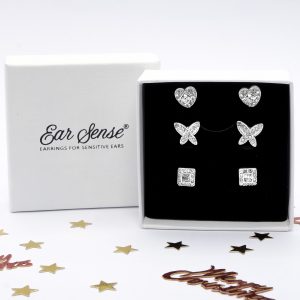 Crystal Couture Earring Trio