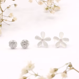 Pearl and Crystal Essentials Earring Collection