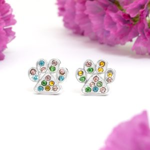 Aurora Paw Earrings