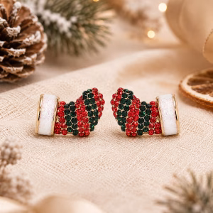 Christmas Stocking Stud Earrings